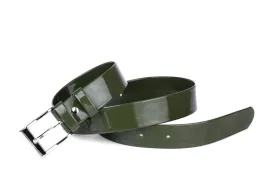 pasek-damski-klasyczny-khaki-polysk-3-cm-obwod-88-106