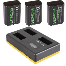 3x-akumulator-patona-np-fw50-premium-ladowarka