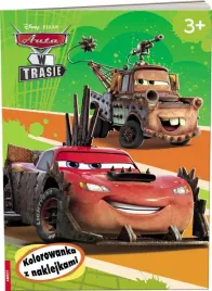 disney-auta-w-trasie-kolorowanka-z-naklejkami-praca-zbiorowa
