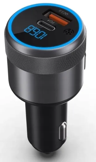 transmiter-fm-bluetooth-usb-typ-c-qc-3-0-pd-bass-zrodlo-sygnalu-bluetooth-usb