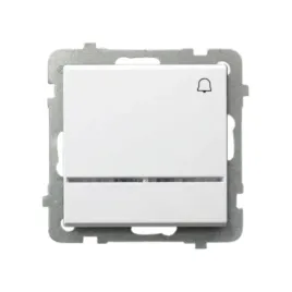 ospel-dzwonek-z-podswietleniem-pomaranczowym-sonata-bialy-ip20-lp-6rs-m-00