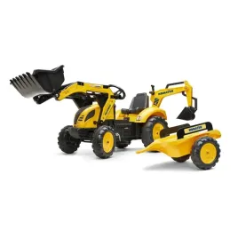 falk-traktor-na-pedaly-koparka-komatsu-lyzka