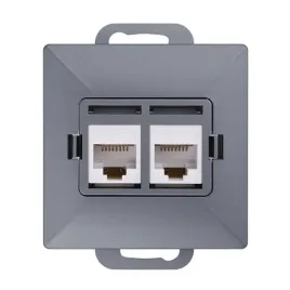 abex-perla-gniazdo-komputerowo-telefoniczne-antracyt-2xrj45-gtp-20p-m