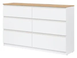 biala-duza-komoda-z-szufladami-remi-rm03-6s-blat-dab-evoke