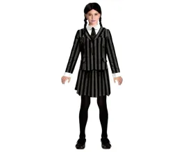 stroj-gotycka-uczennica-wednesday-zakiet-halloween-120-130-cm