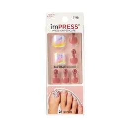 sztuczne-paznokcie-do-stop-honey-bee-press-on-pedicure-kiss-1-zestaw