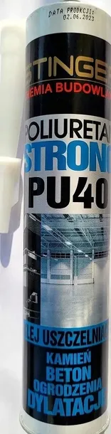 Klej poliuretanowy PU40 silny STRONG SZARY 300ML