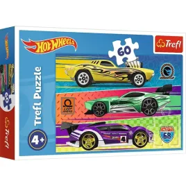 puzzle-60-elem-wyscig-trefl-hot-wheels