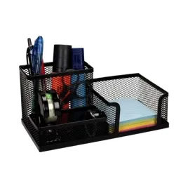 przybornik-na-biurko-q-connect-office-set-metalowy-3-komory-czarny
