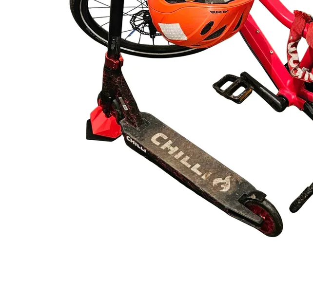 scooter-stand-czerwony-model-3d