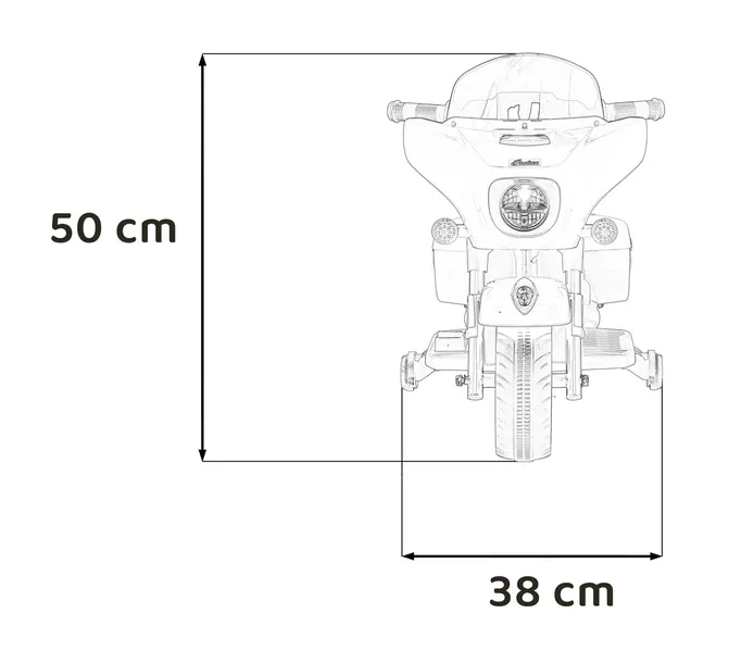 pojazd-chopper-indian-niebieski