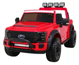 pojazd-ford-super-duty-czerwony-pickup