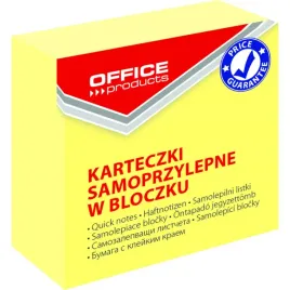 bloczek-samoprzylepny-office-products-pastel-jasnozolta-50x50mm-250k