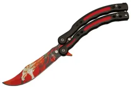 noz-motylek-motylkowy-treningowy-bsh-gold-dragon-n-451f-balisong-butterfly