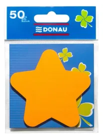 bloczek-samoprzylepny-donau-1x50k-gwiazdka-pomaranczowy