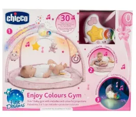 mata-dla-niemowlaka-3w1-enjoy-colors-gym-rozowa