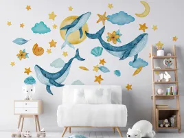duze-naklejki-na-sciane-wieloryby-boho-kolor
