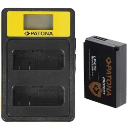 akumulator-patona-protect-canon-lp-e12-ladowarka