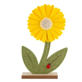figurka-kwiatek-zolty-z-biedronka-ozdoba-dekoracja-altom-design-upominek