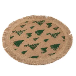 mata-swiateczna-podkladka-na-stol-jutowa-altom-design-choinki-zielone-38-cm
