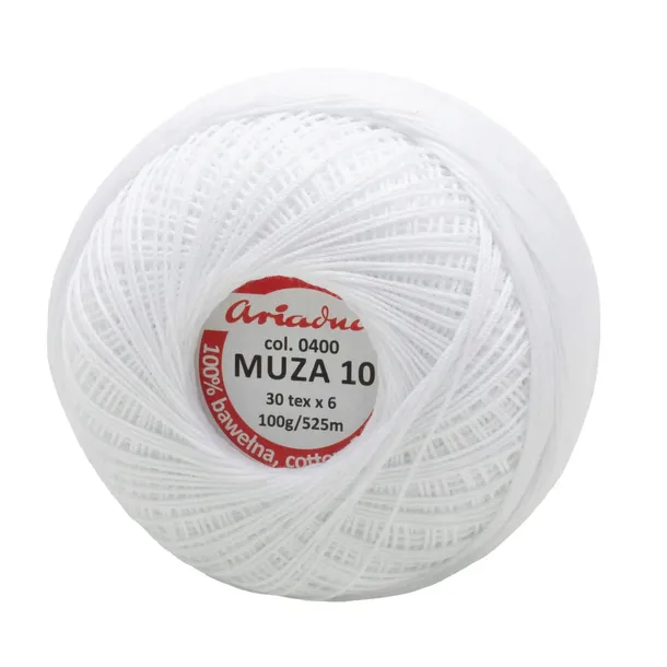 Kordonek Muza 10 0400 30tex x6 100g/525m 1szt