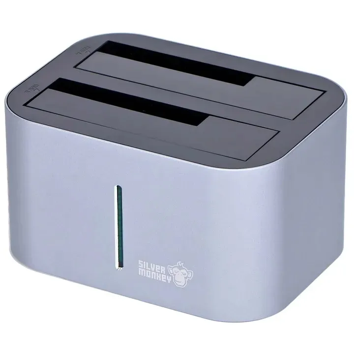 stacja-dokujaca-silver-monkey-dla-dyskow-sata-hdd-i-ssd