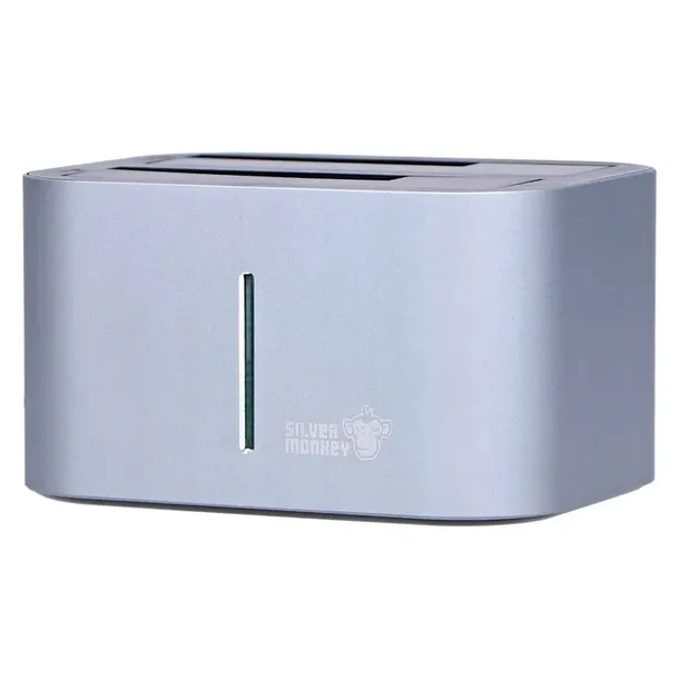 stacja-dokujaca-silver-monkey-dla-dyskow-sata-hdd-i-ssd-stan-opakowania-oryginalne