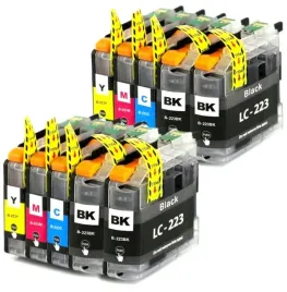 10x-tusze-lc223-do-brother-dcp-j4120dw-dcp-j562dw