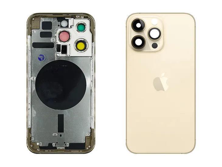 Korpus Ramka Obudowa Tył Apple iPhone 14 Pro Gold