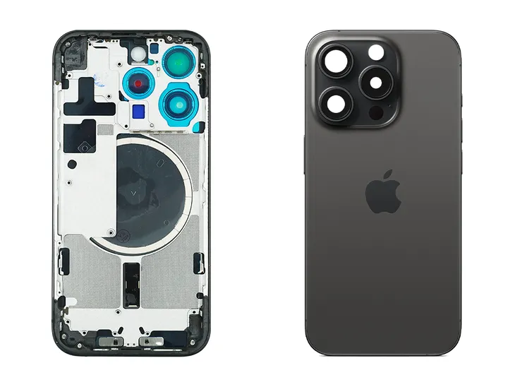 Korpus Ramka Obudowa Tył Apple iPhone 15 Pro Black