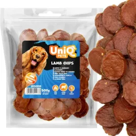 przysmak-przekaska-dla-psa-chipsy-z-jagnieciny-lamb-chips-uniq-pets-500g