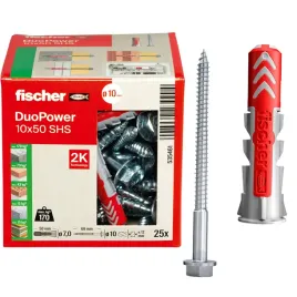 fischer-kolek-kolki-rozporowe-duopower-10x50-shs-z-wkretem-25szt