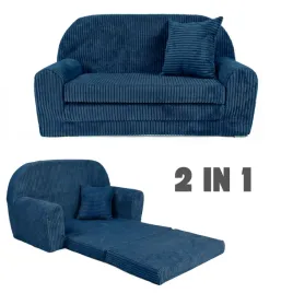 sofka-mini-piankowa-bezpieczna-pokoj-dzieci-rozkladana-kanapa-granatowa
