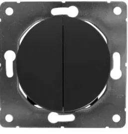 electromalt-oval-modul-czarny-wlacznik-schodowy-podwojny