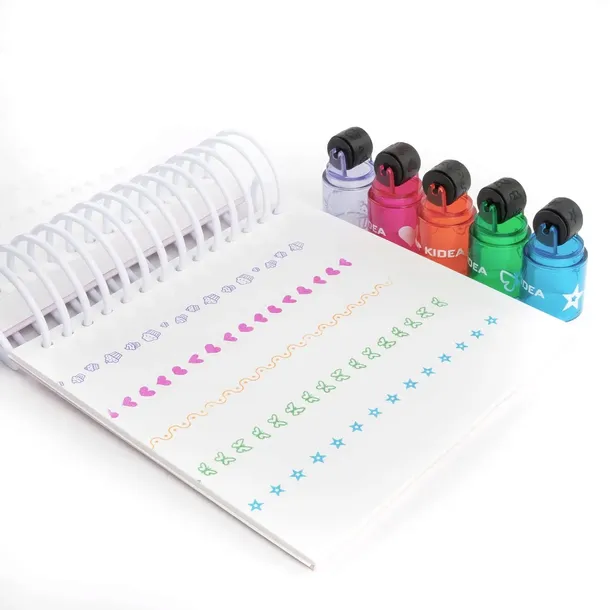 kidea-stempelek-stempel-roller-5-wzorow-plec-chlopcy-dziewczynki