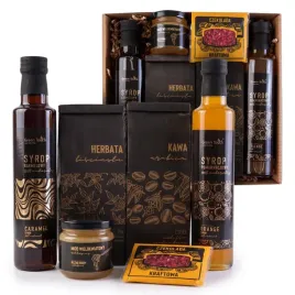 zestaw-kosz-prezentowy-upominek-syropy-herbata-kawa-miod-naturalny-box
