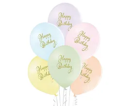 balony-pastelowe-urodziny-happy-birthday-belbal-12-30cm-6szt