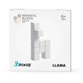 pixio-klocki-magnetyczne-white-llama-12-color-series