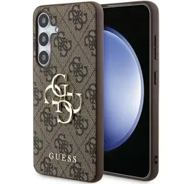 etui-guess-4g-big-metal-logo-na-samsung-galaxy-a55-case-pokrowiec-brazowe
