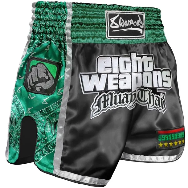 8 Weapons Spodenki Muay Thai West Coast L