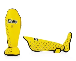 fairtex-ochraniacze-piszczeli-sp5-zolte-xl
