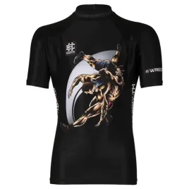 extreme-hobby-rashguard-dzieciecy-wrestling-krotki-rekaw-czarny-128