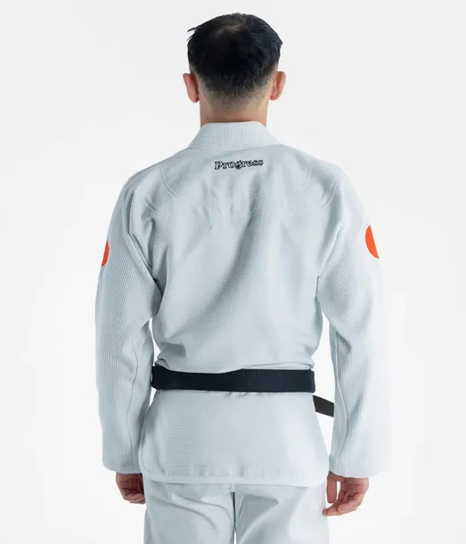progress-kimono-gi-bjj-meskie-featherlight-lightweight-competition-biale-a2-stan-nowy