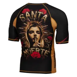 extreme-hobby-rashguard-meski-santa-muerte-krotki-rekaw-m