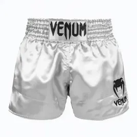 spodenki-tajskie-muay-thai-venum-classic-elastyczne-srebrne-czarne-r-m