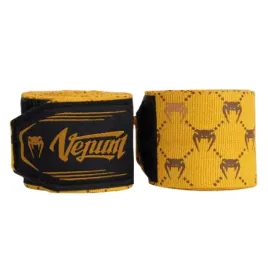 bandaze-owijki-bokserskie-venum-monogram-bawelniane-rzep-brazowe-25m