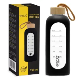 butelka-szklana-na-wode-4fizjo-750-ml-z-etui-uchwyt-wskaznik-spozycia
