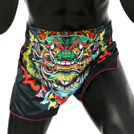 spodenki-muay-thai-fairtex-bs1912-kabuki-solidna-satyna-rozmiar-l