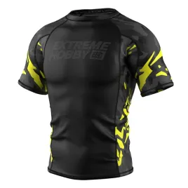 extreme-hobby-rashguard-krotki-rekaw-black-panther-czarno-zolty-m