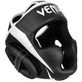 venum-kask-bokserski-elite-czarny-bialy